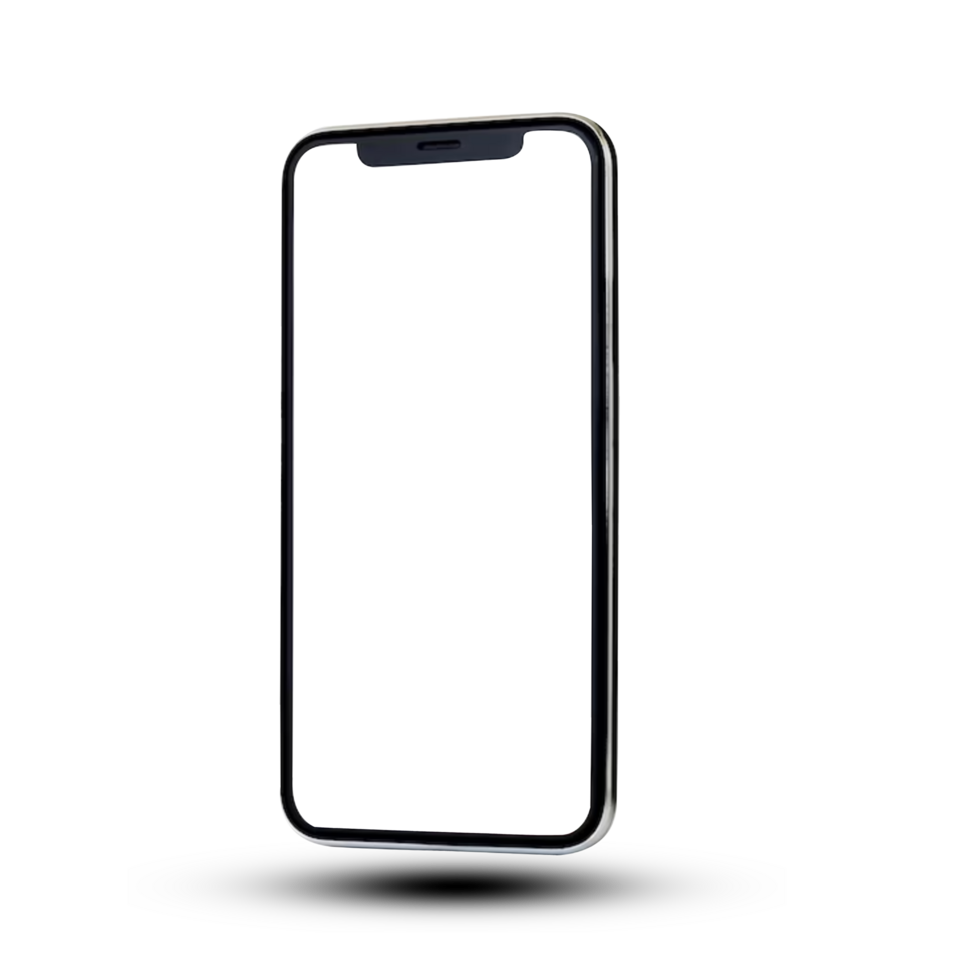 Smartphone Mock-up for application, game, and web page view png