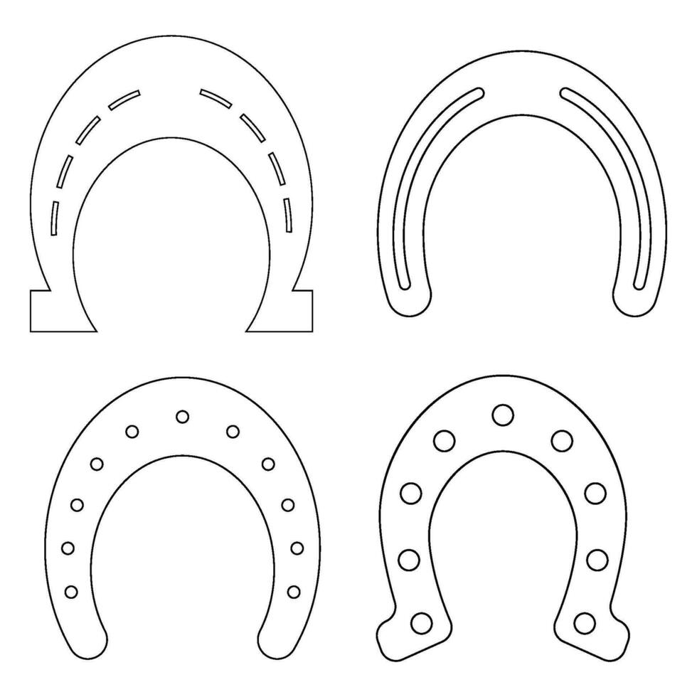 horseshoe icon vector 27209237 Vector Art at Vecteezy