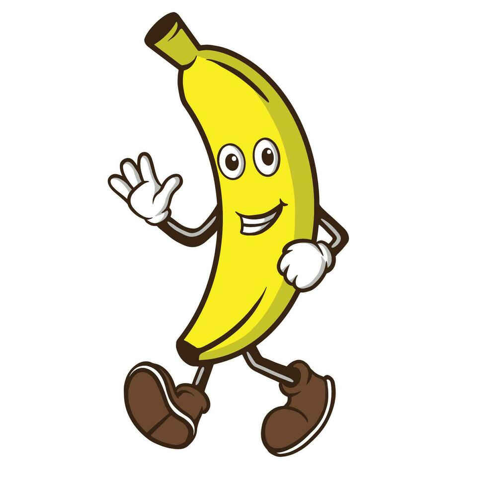 Cartoon fruit logo vector