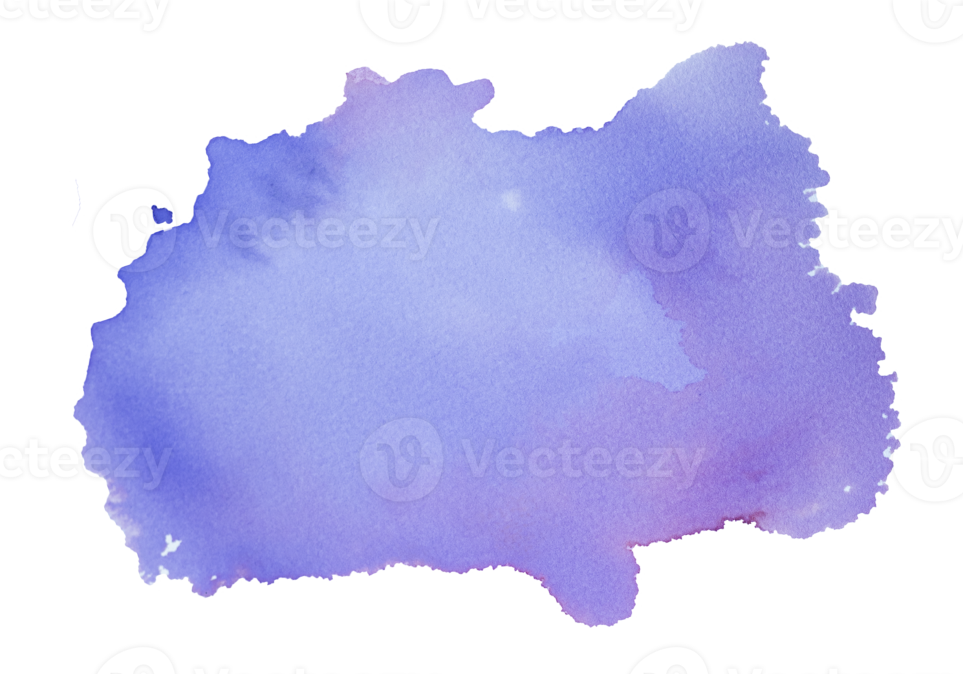 Violet purple watercolor hand painted on paper texture background png