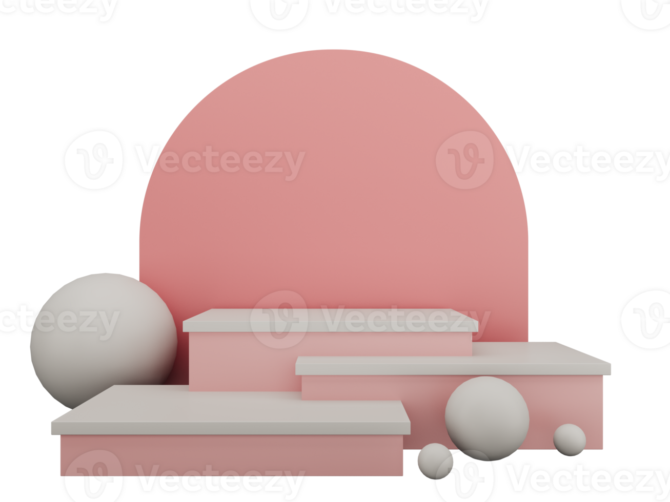 abstract geometric shape pastel color template minimal modern style wall background,for booth podium stage display table mock up composition 3d rendering png