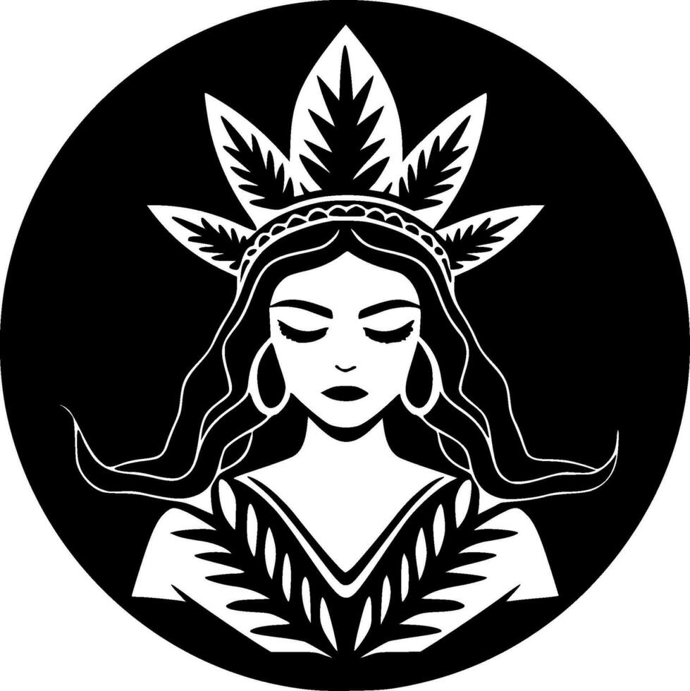 Boho - High Quality Vector Logo - Vector illustration ideal for T-shirt graphic