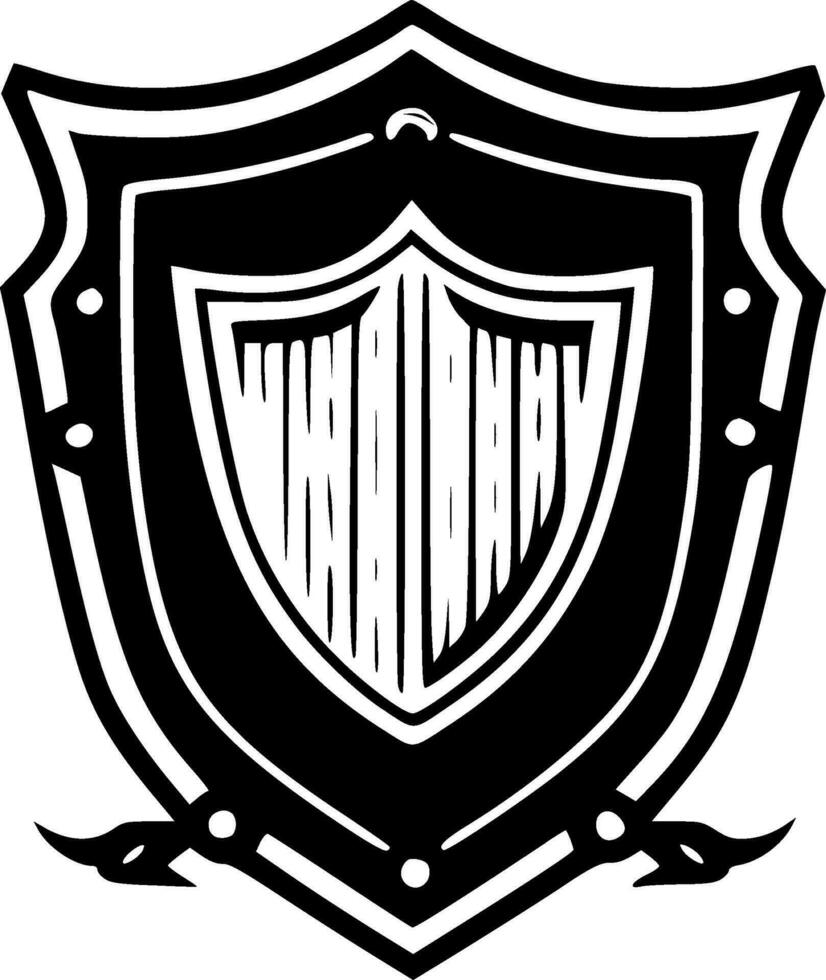 Shield - High Quality Vector Logo - Vector illustration ideal for T-shirt graphic