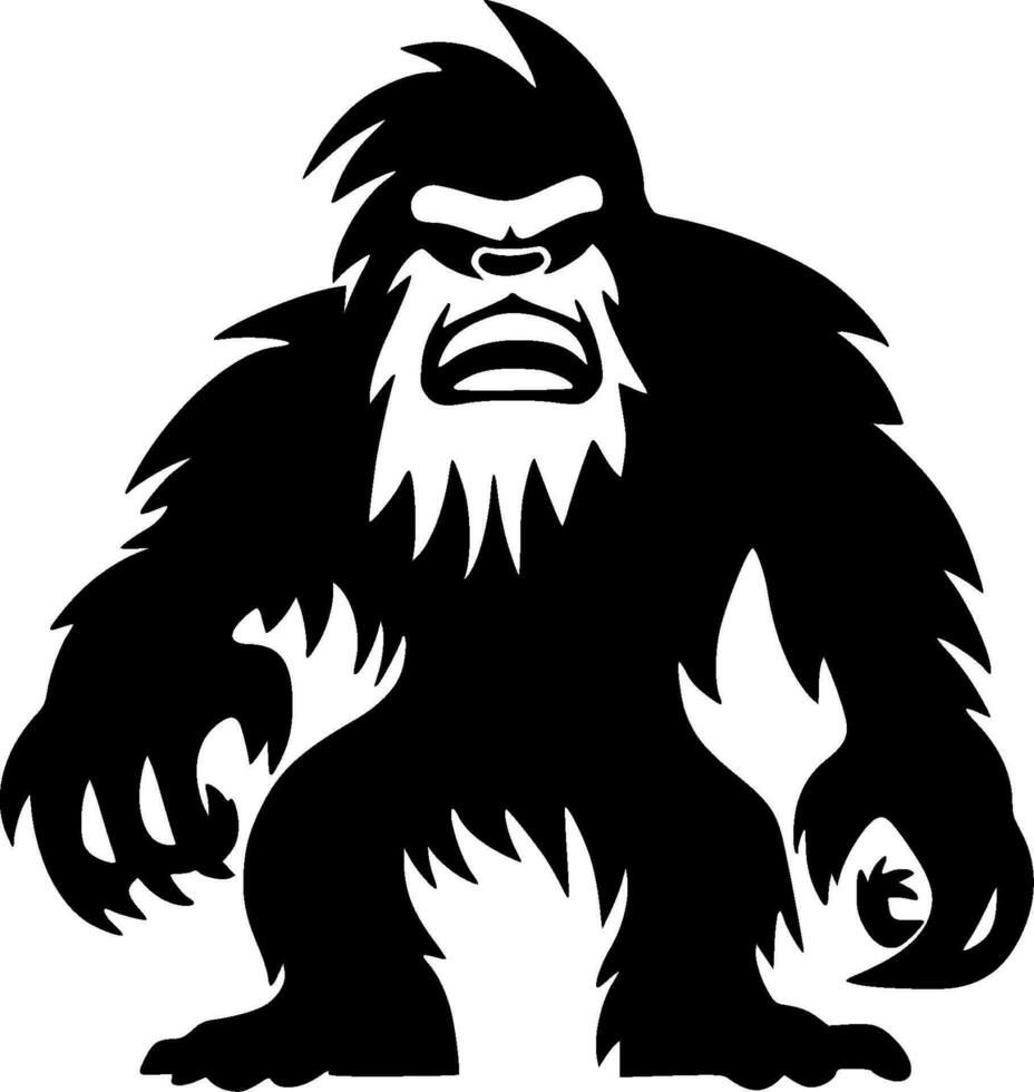 Bigfoot - High Quality Vector Logo - Vector illustration ideal for T-shirt graphic