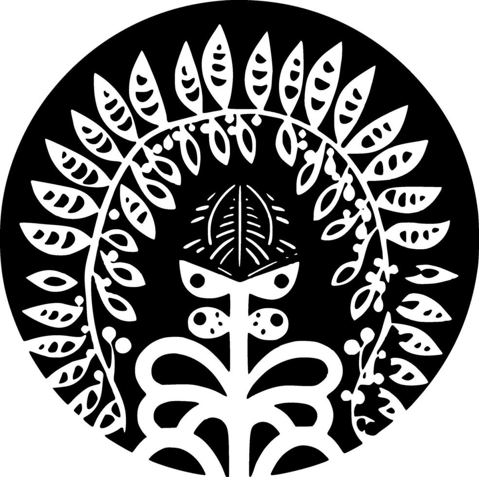 Boho, Minimalist and Simple Silhouette - Vector illustration