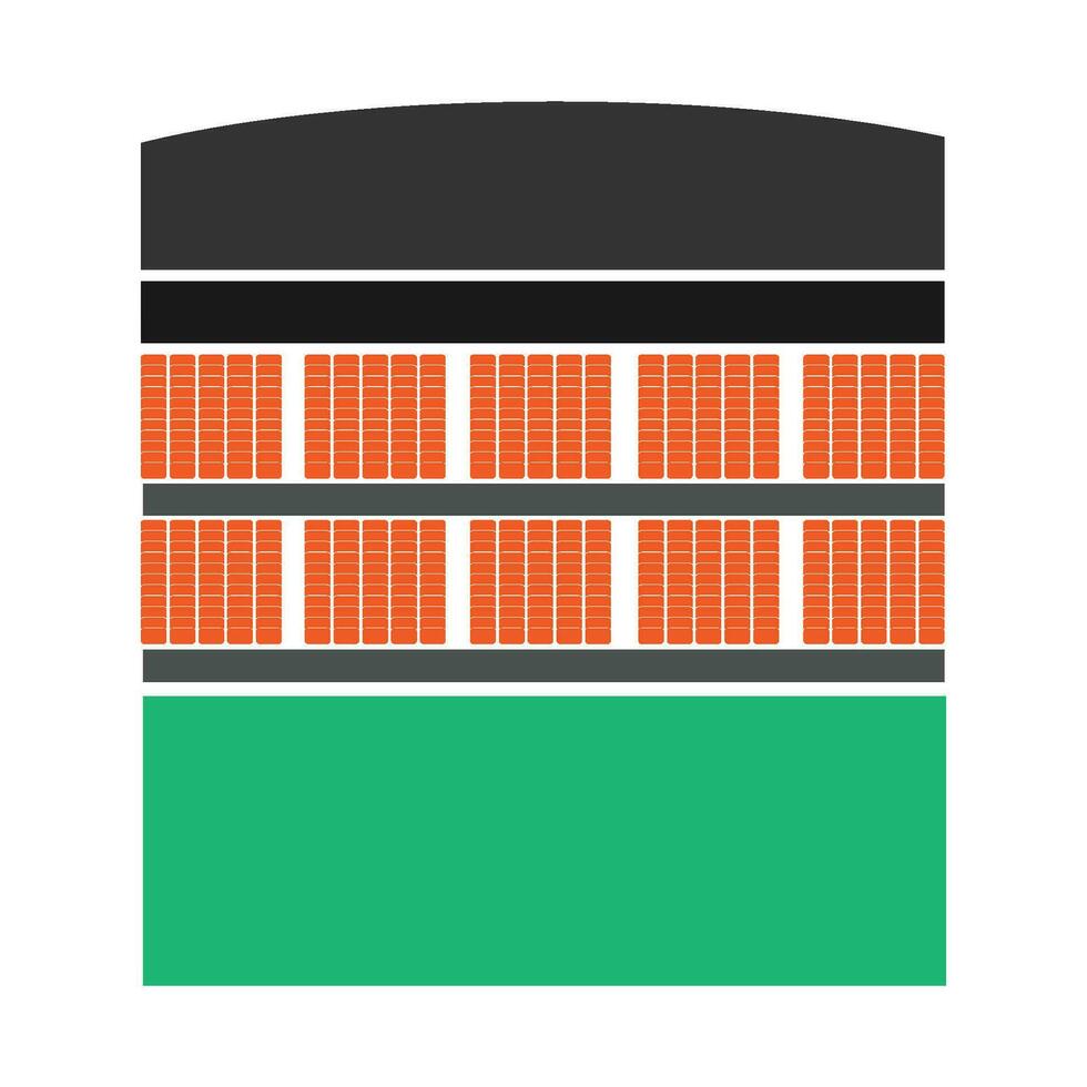 stadium icon vector