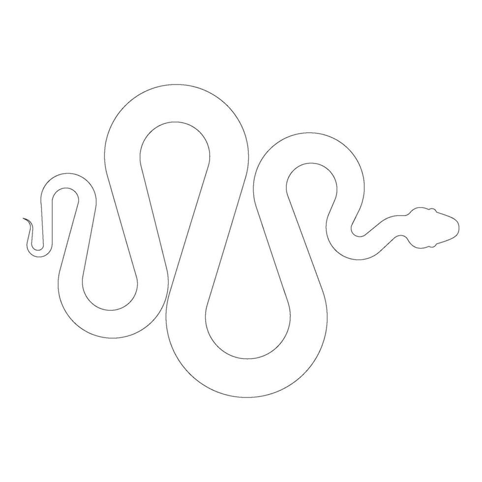 snake vector icon