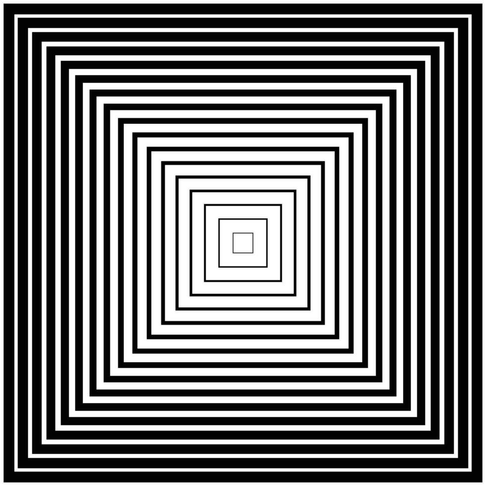 Hypnotic, geometric, repeated pattern vector