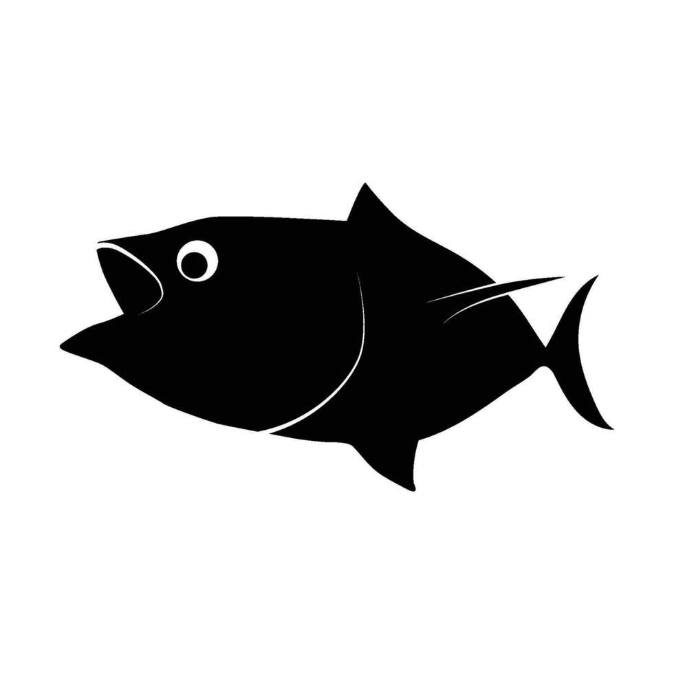 atún pescado icono vector