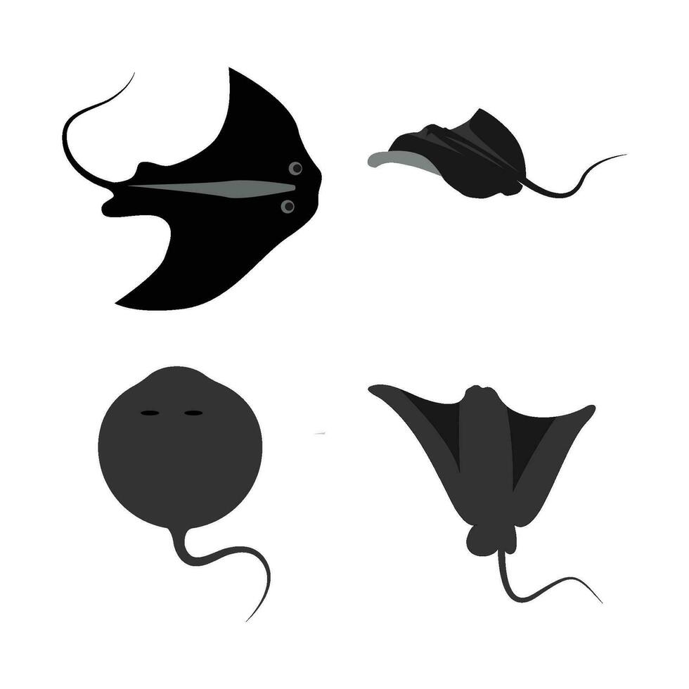 stingray icon vector