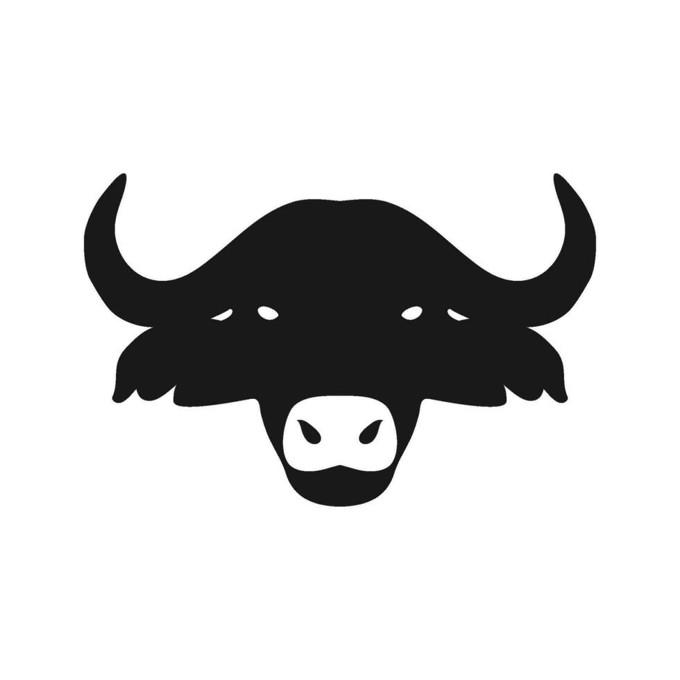 buffalo icon vector