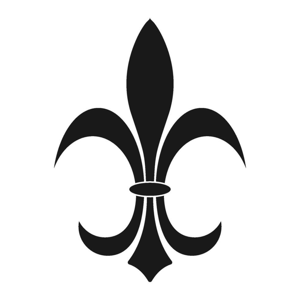 fleur Delaware lis icono vector