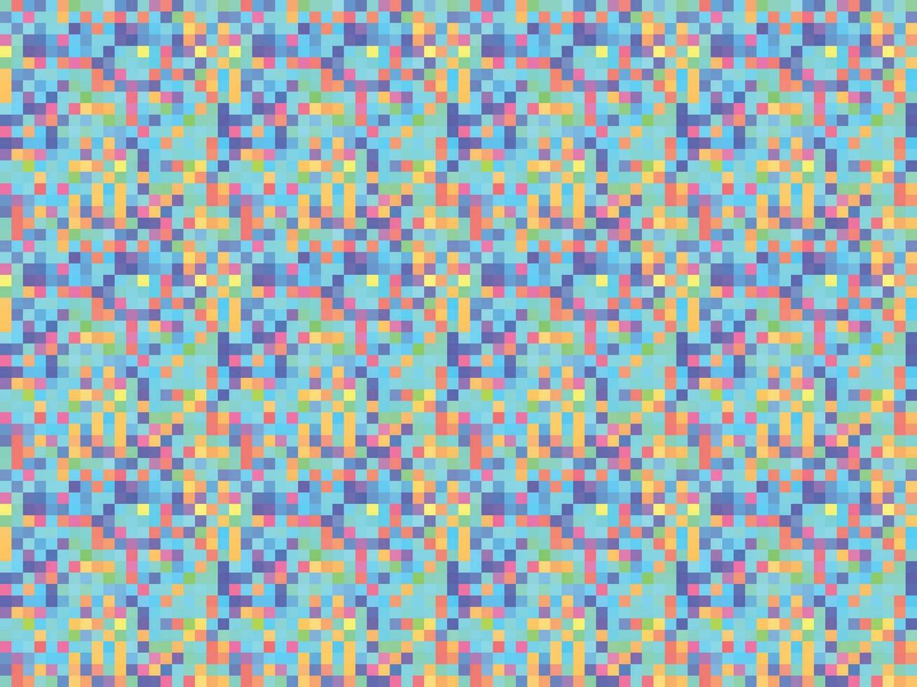 Pixelated Colorful Vibrant Geometric grid modern abstract pixel Noise Vector texture, Tile seamless pattern background