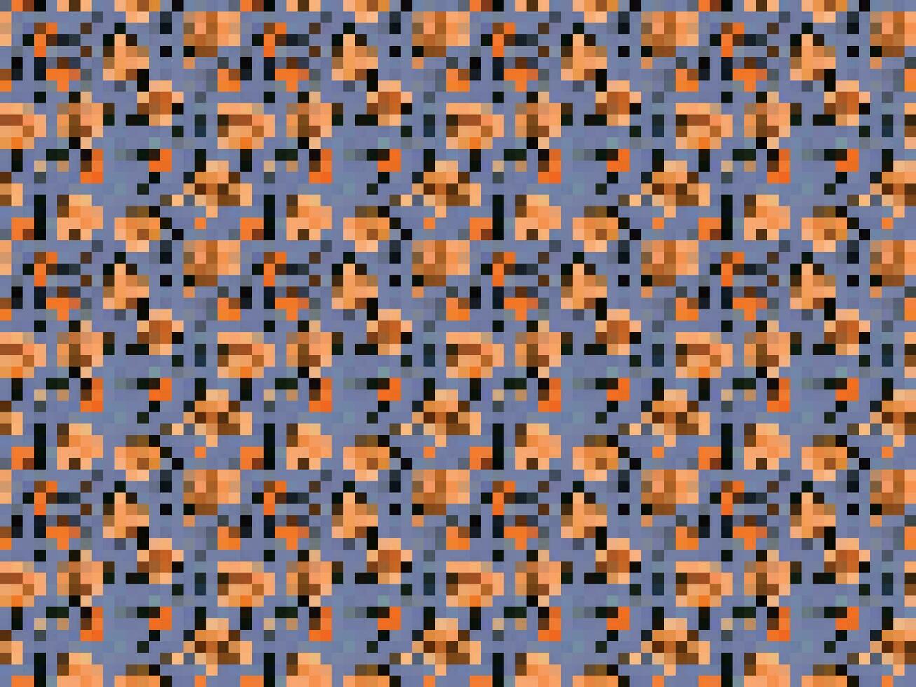 Pixelated Colorful Vibrant Geometric grid modern abstract pixel Noise Vector texture, Tile seamless pattern background