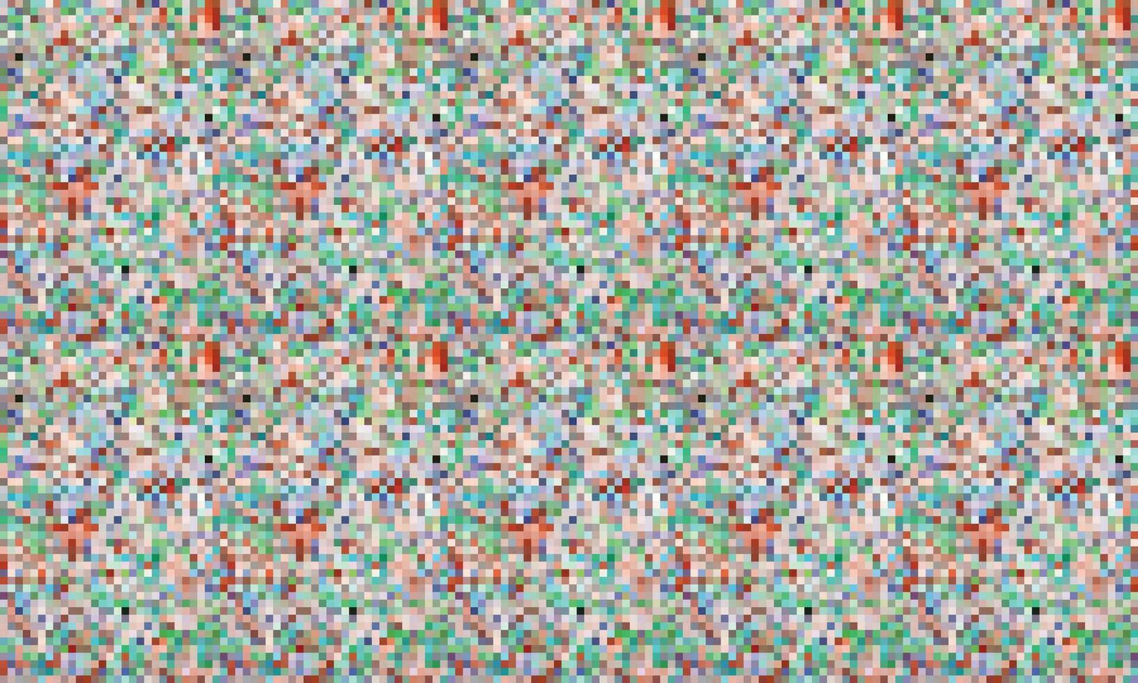 Pixelated Colorful Vibrant Geometric grid modern abstract pixel Noise Vector texture, Tile seamless pattern background