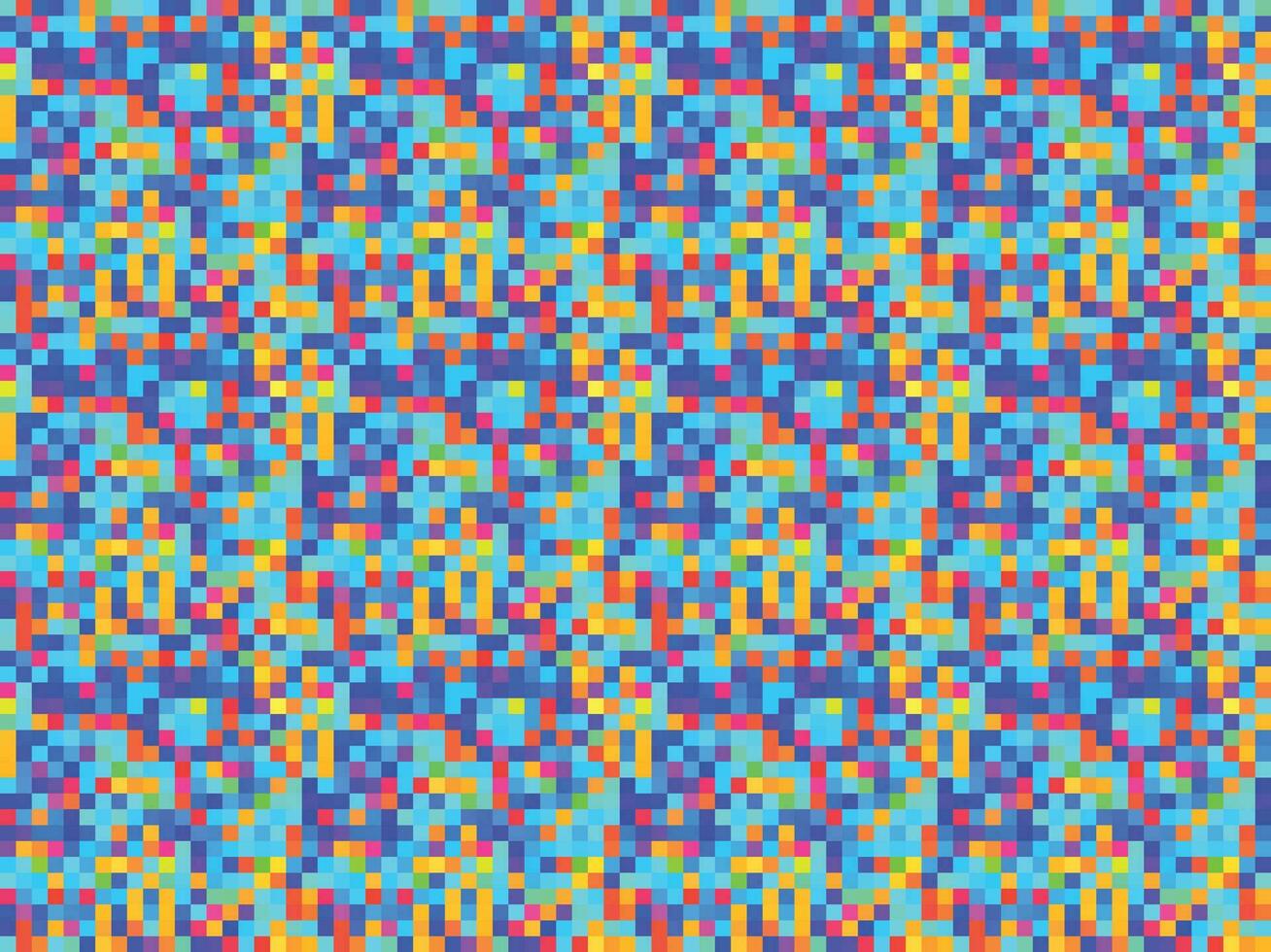 Pixelated Colorful Vibrant Geometric grid modern abstract pixel Noise Vector texture, Tile seamless pattern background