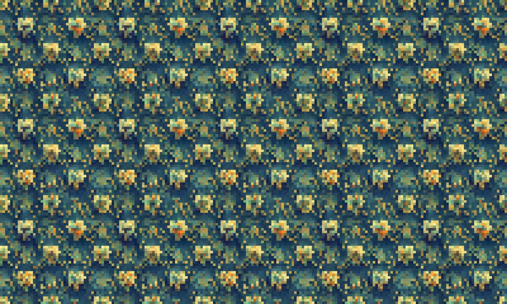 Pixelated Colorful Vibrant Geometric grid modern abstract pixel Noise Vector texture, Tile seamless pattern background