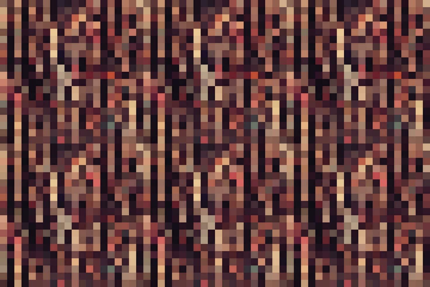 Pixelated Colorful Vibrant Geometric grid modern abstract pixel Noise Vector texture, Tile seamless pattern background