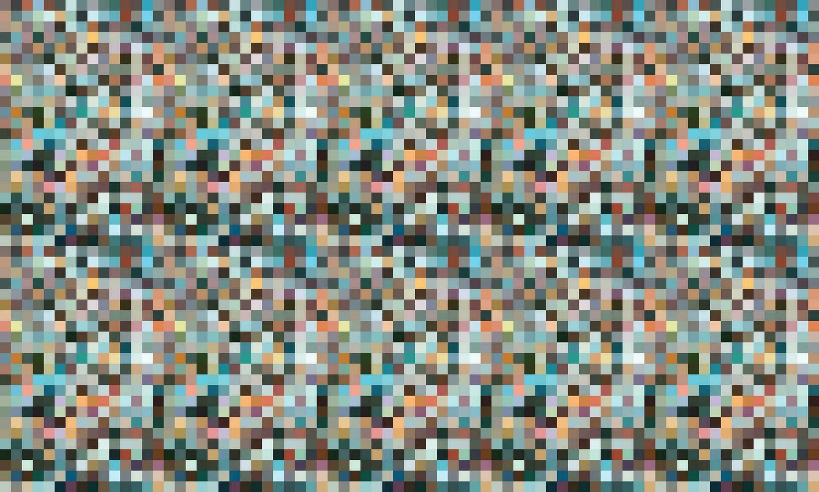 Pixelated Colorful Vibrant Geometric grid modern abstract pixel Noise Vector texture, Tile seamless pattern background