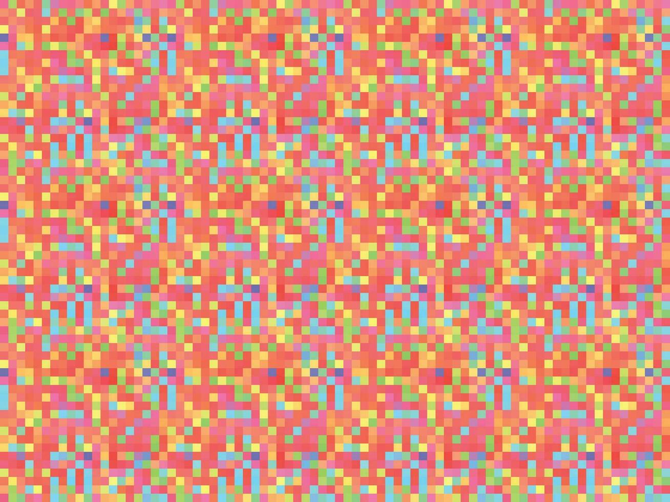 Pixelated Colorful Vibrant Geometric grid modern abstract pixel Noise Vector texture, Tile seamless pattern background