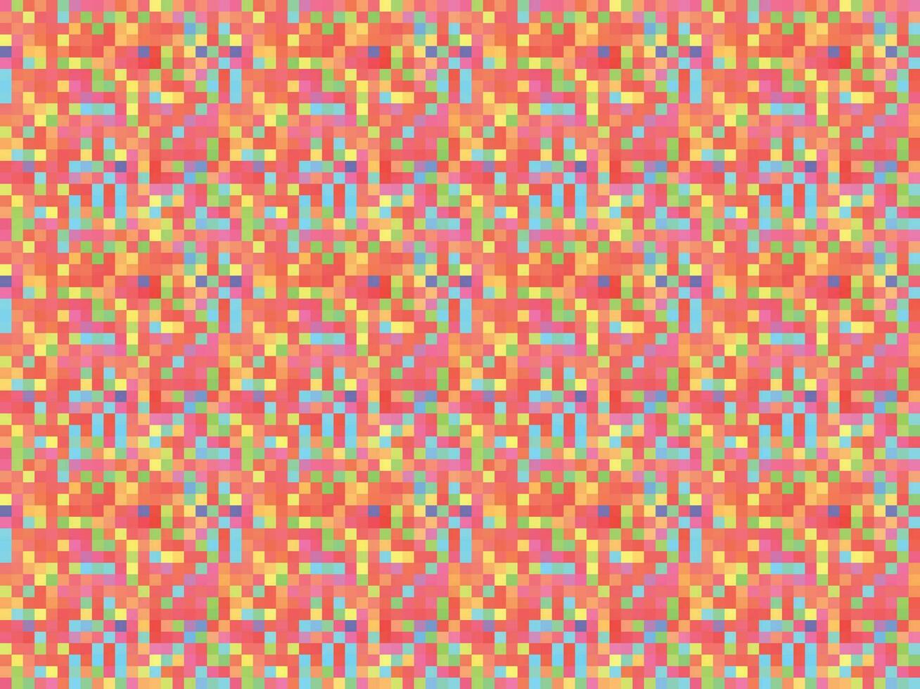 Pixelated Colorful Vibrant Geometric grid modern abstract pixel Noise Vector texture, Tile seamless pattern background