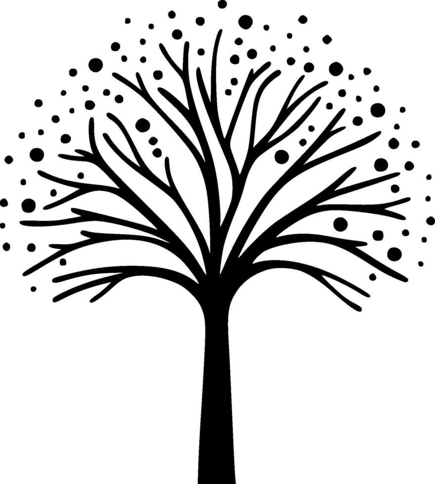 Tree - High Quality Vector Logo - Vector illustration ideal for T-shirt graphic
