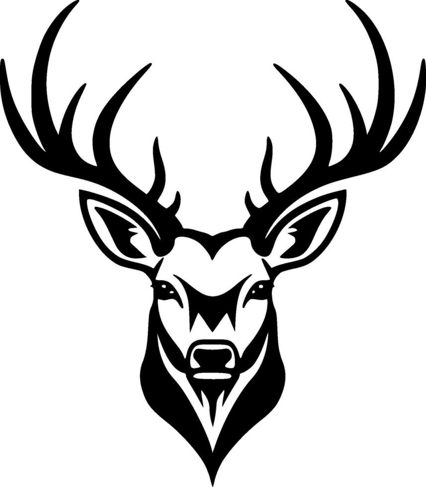 Dear, Minimalist and Simple Silhouette - Vector illustration