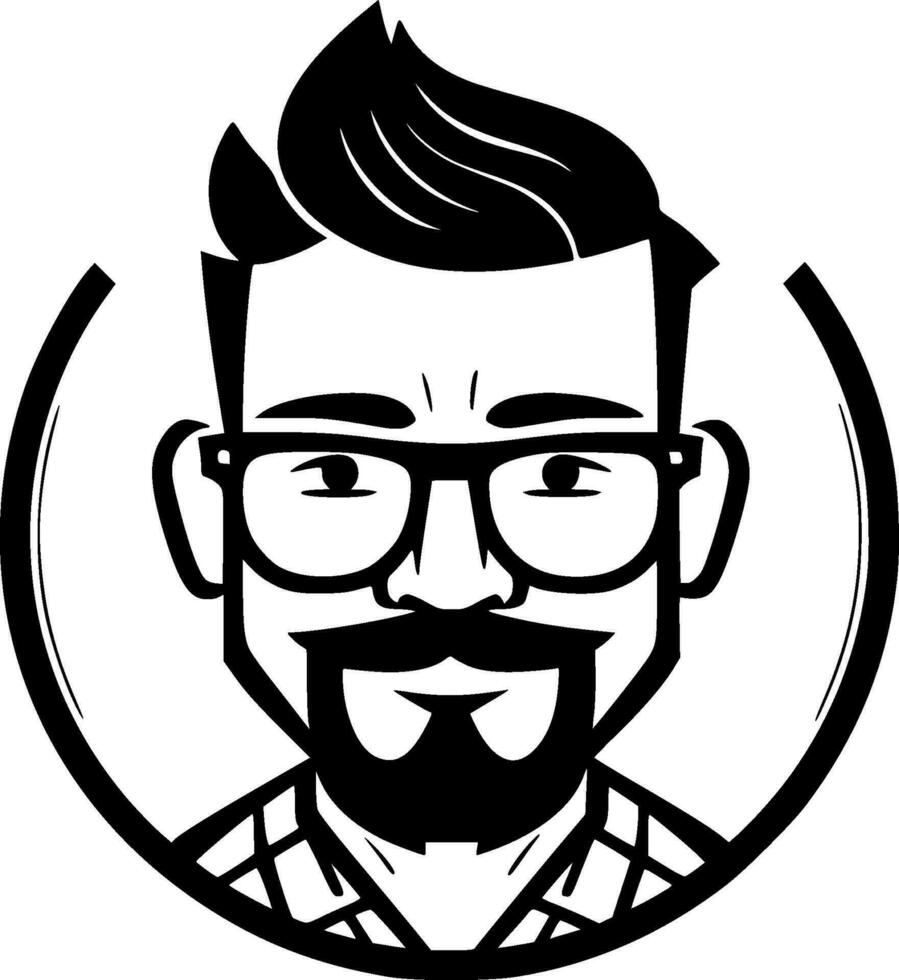 Teacher, Minimalist and Simple Silhouette - Vector illustration