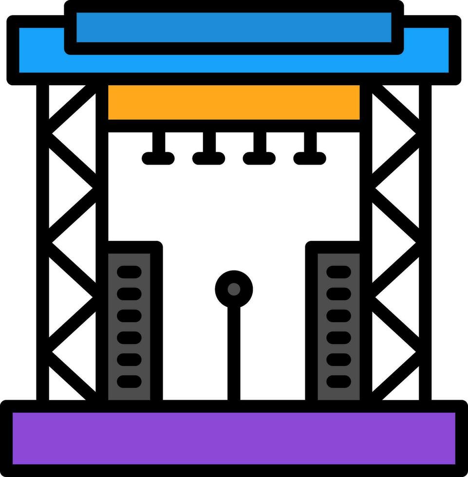 Concert Vector Icon Design
