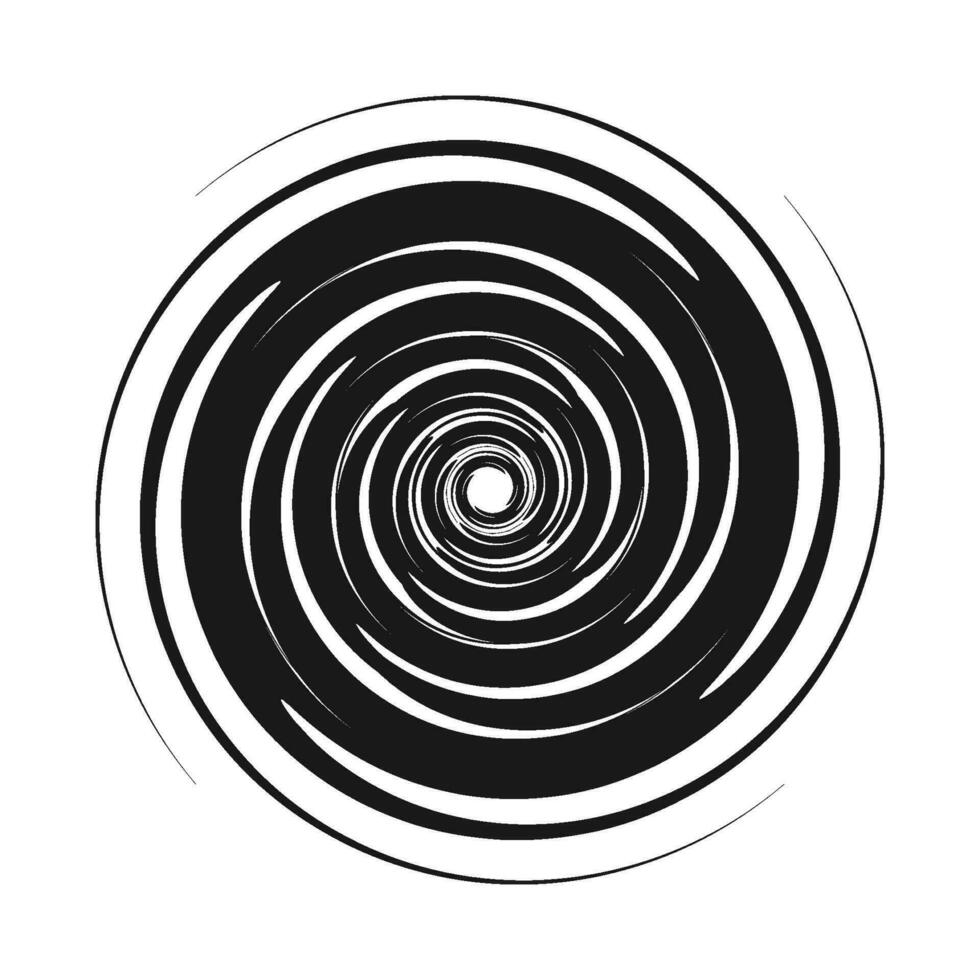 hypnotist circle icon vector i