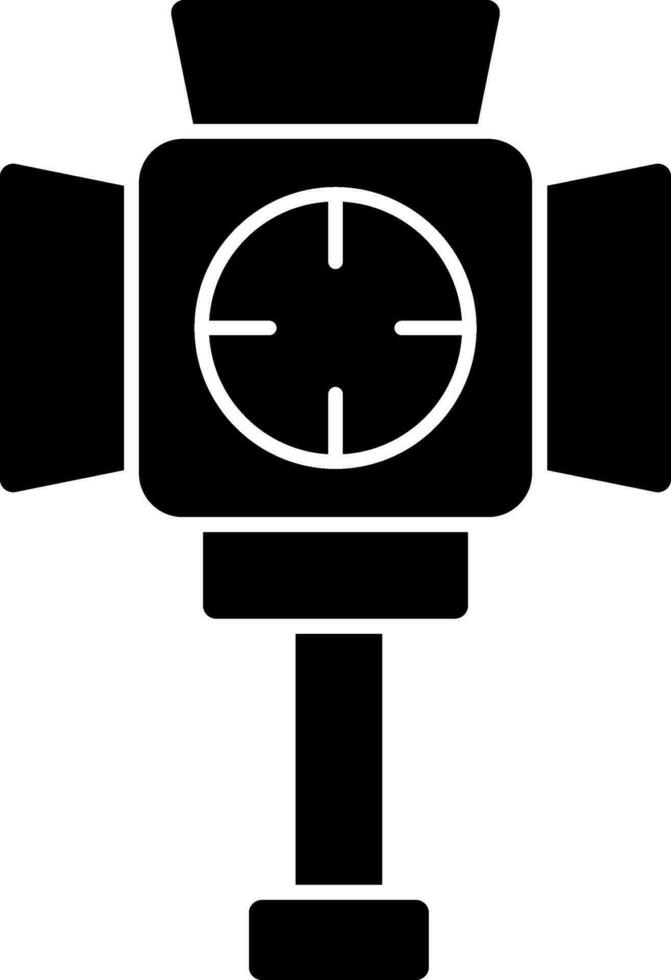 Reflector Vector Icon Design