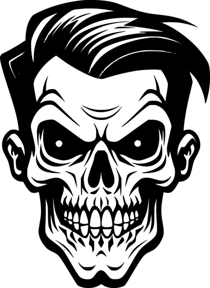 Skull - High Quality Vector Logo - Vector illustration ideal for T-shirt graphic