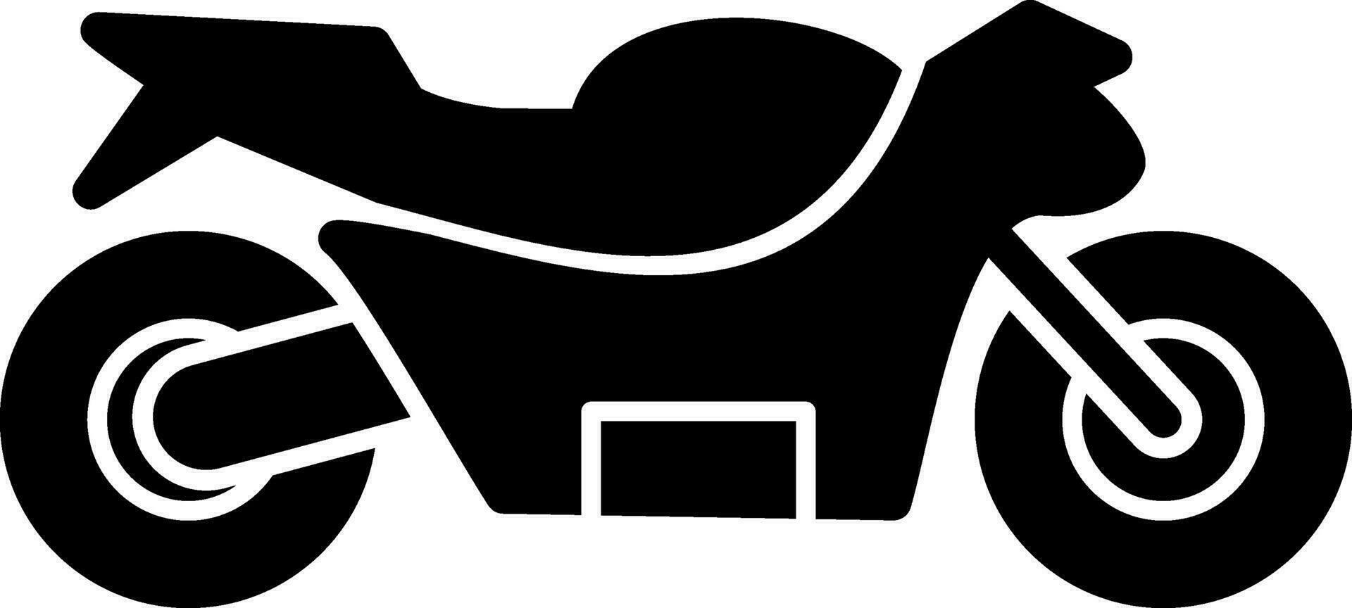 Motorbike Vector Icon Design