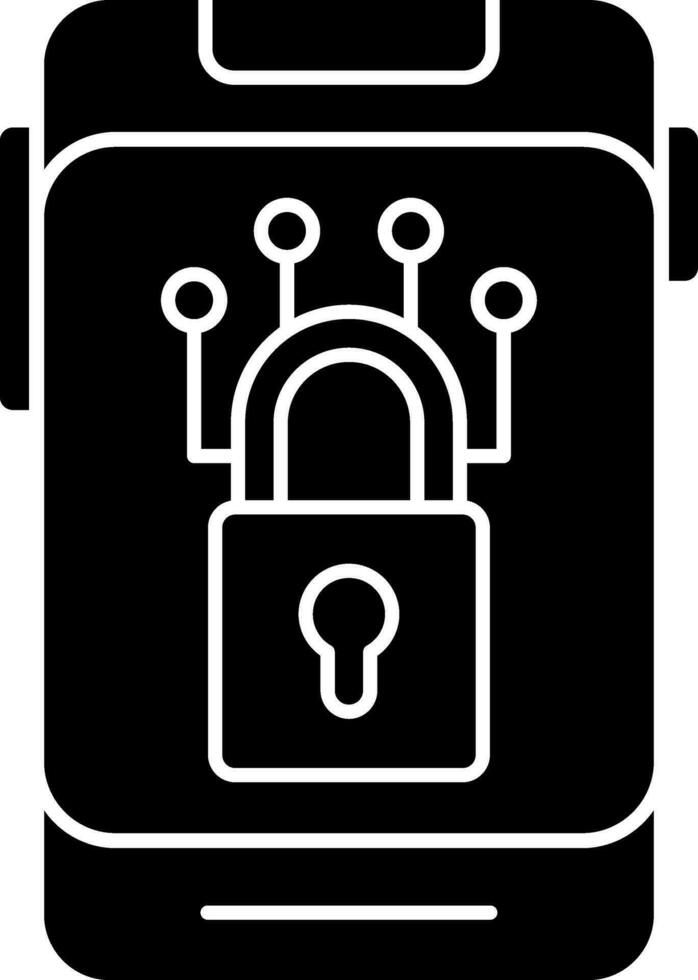 Cyber Security Vector Icon Design