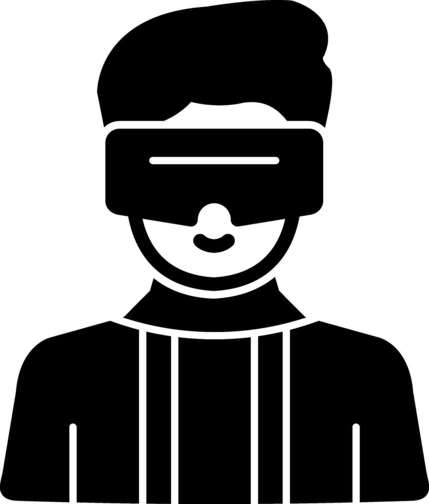 Virtual Reality Vector Icon Design