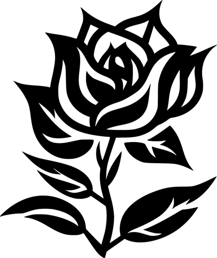 Flower - High Quality Vector Logo - Vector illustration ideal for T-shirt graphic