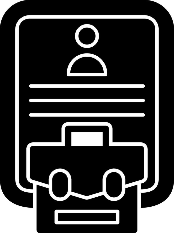 Portfolio Vector Icon Design