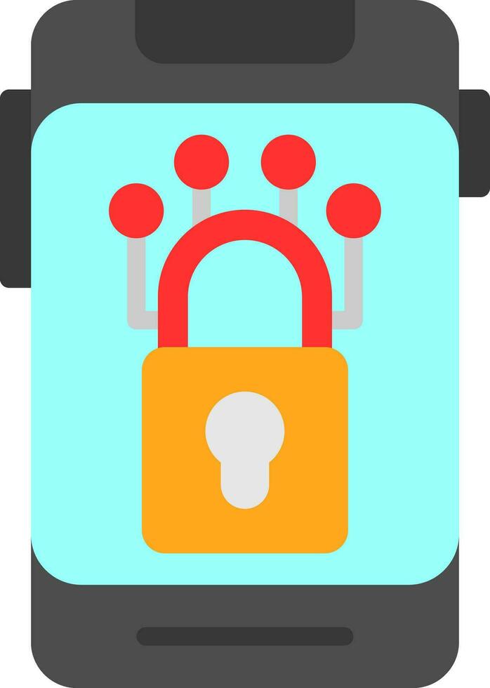 Cyber Security Vector Icon Design