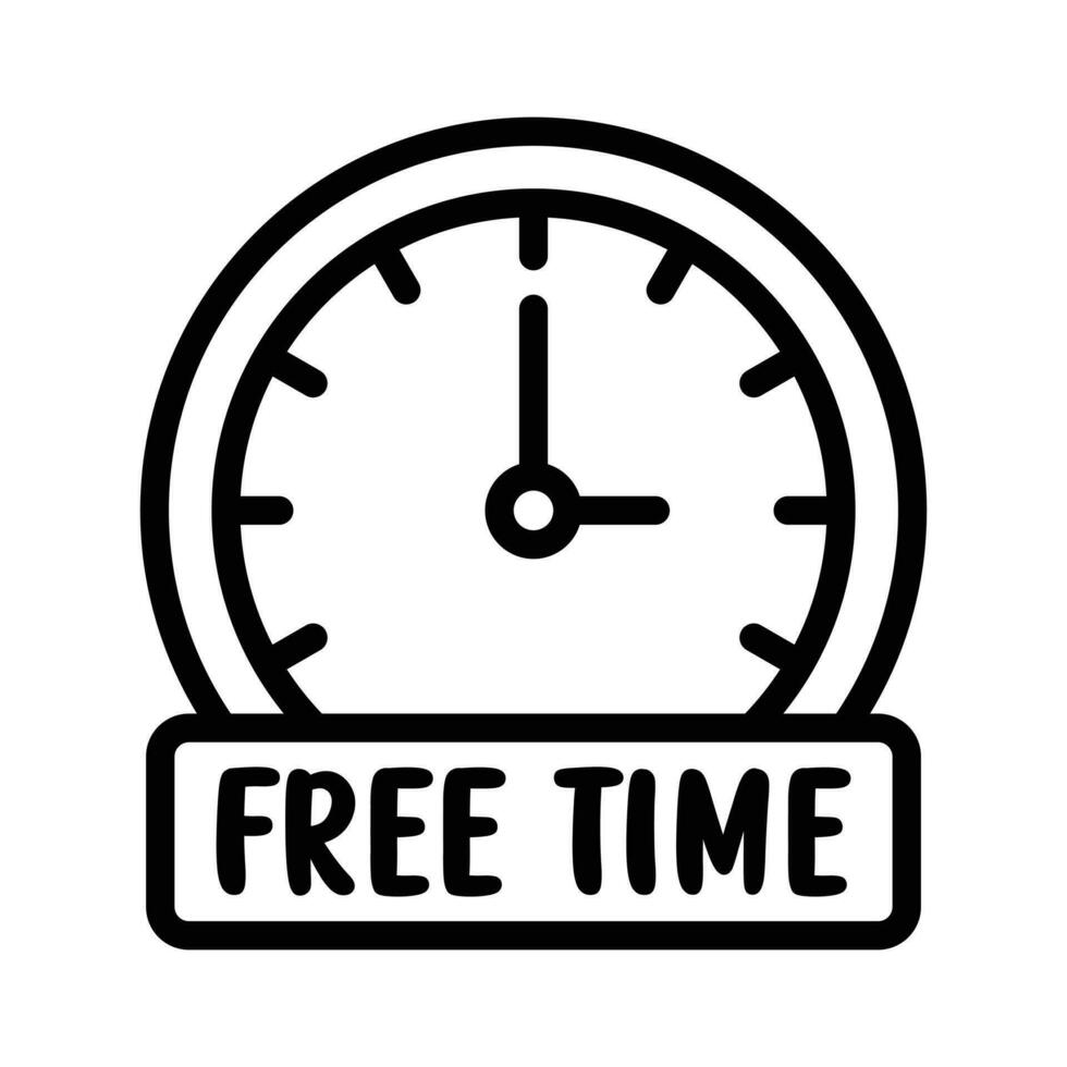 Free Time Icon, Time And Date Symbol, Calendar Icon, Spare, Hobby, Fast Delivery Truck, Transportation, User Interface, Shipment, Activities Vector Illustration