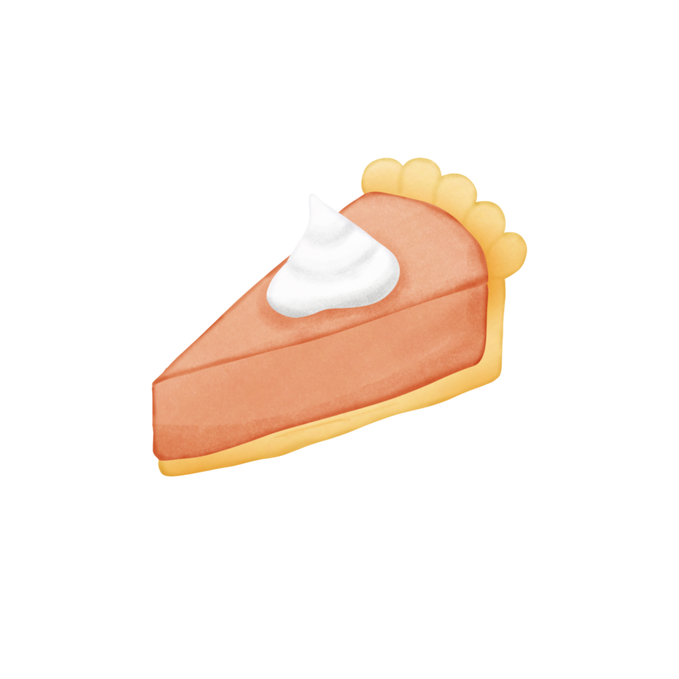 délicieuse tarte à la citrouille png