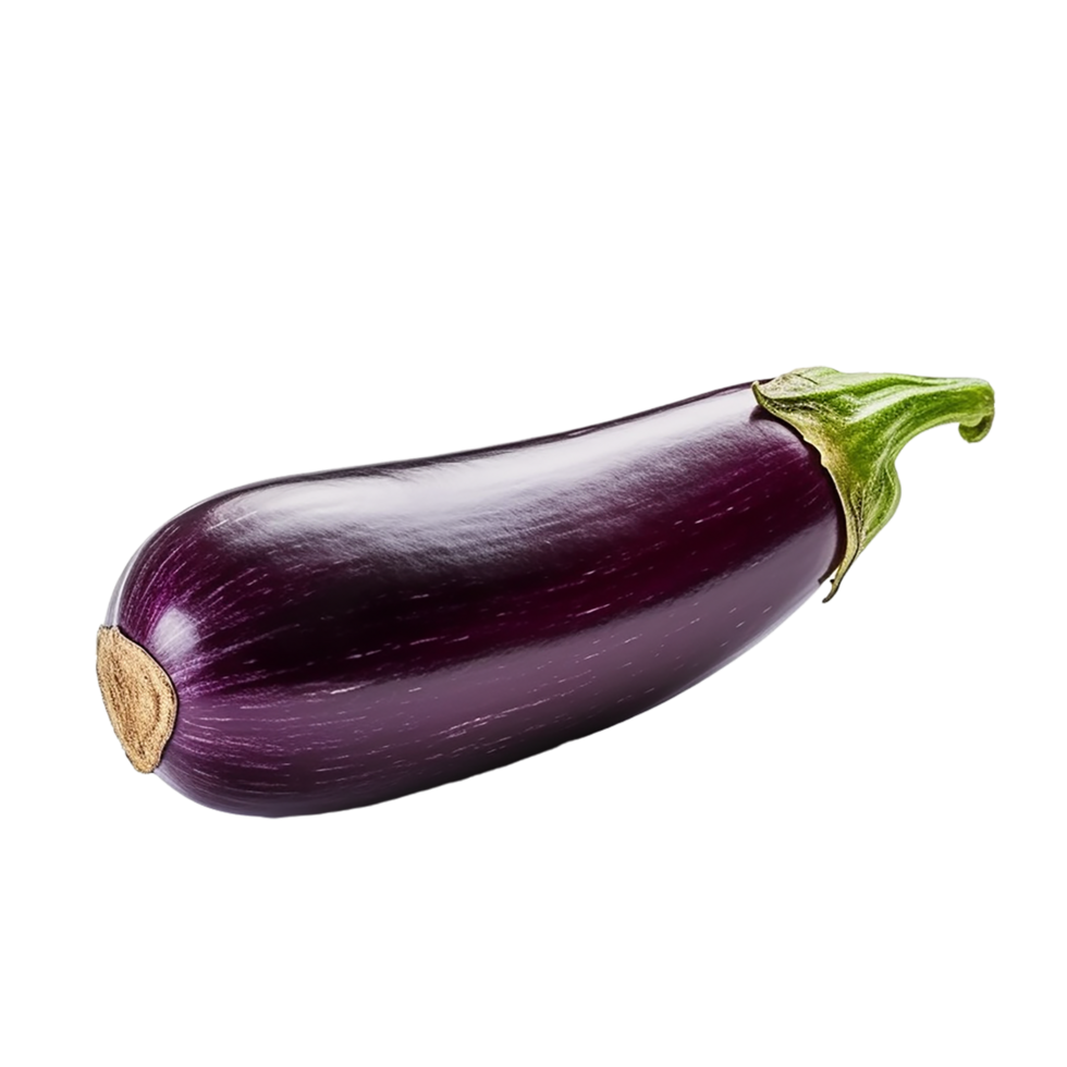 aubergine, aubergine png, transparent bakgrund, ai genererad png