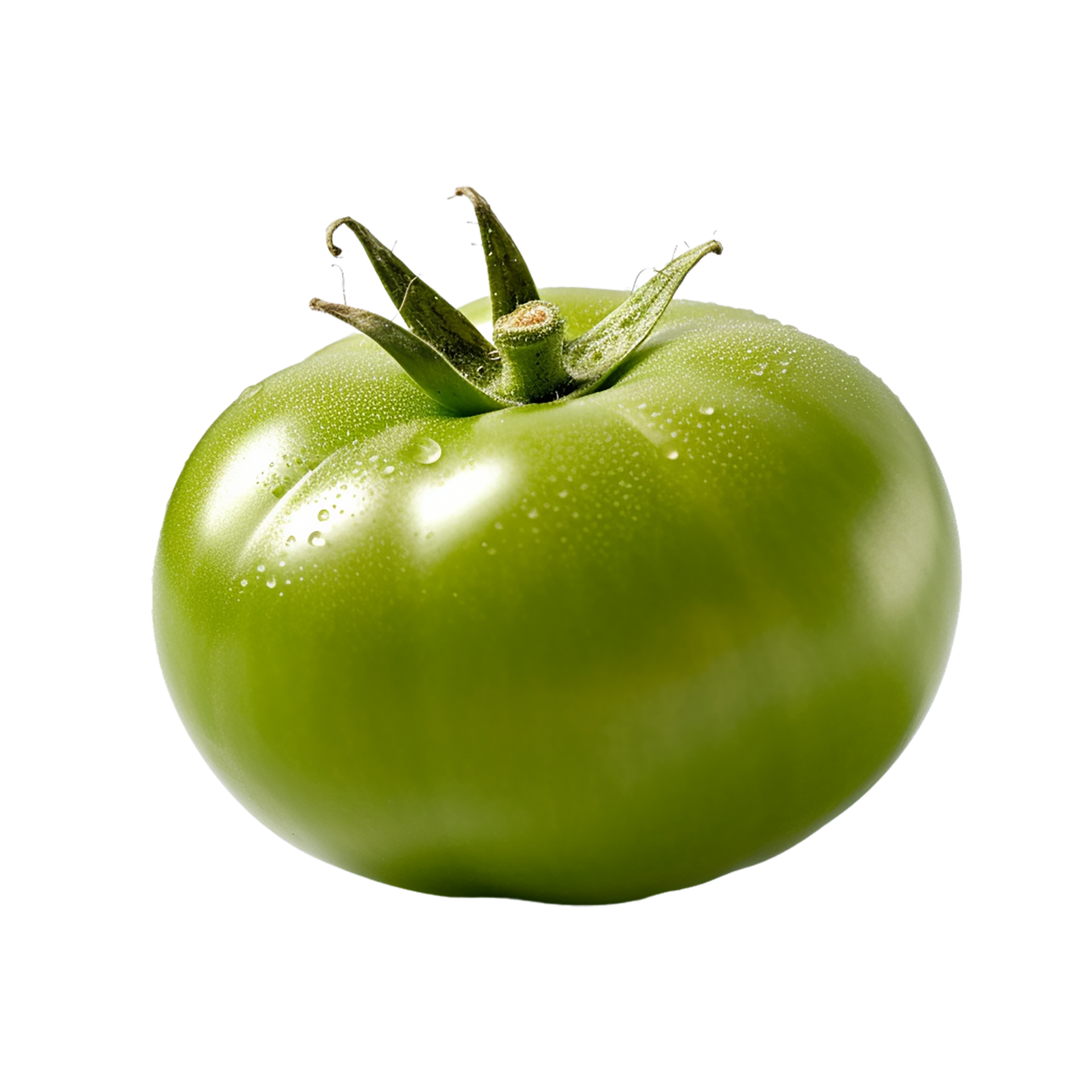 Tomato, Green Tomato Png, Tomato Transparent Background, AI Generated