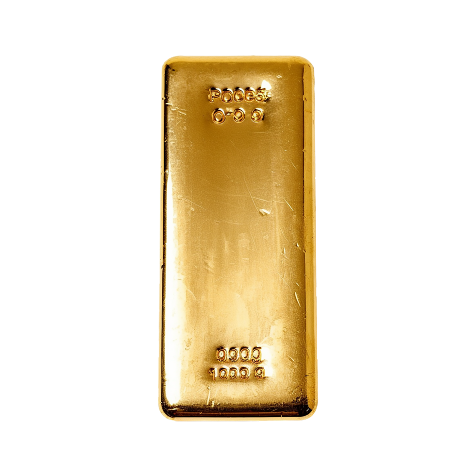 guld bar, guld bar png, guld bar transparent bakgrund, ai genererad png