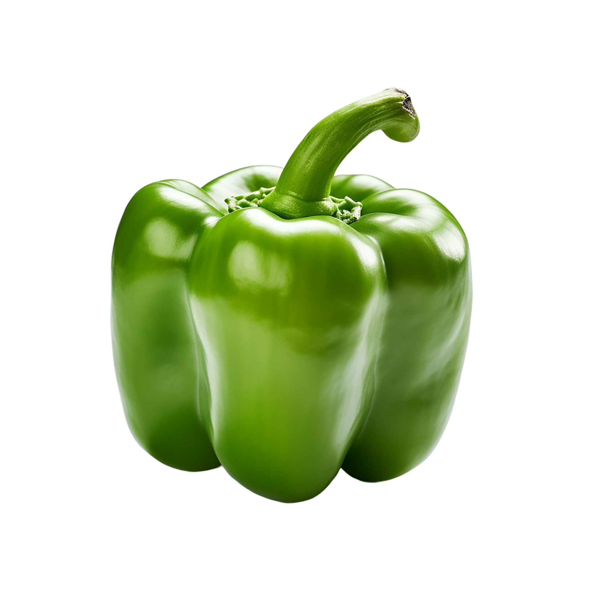 Capsicum, Green Capsicum Png, Capsicum Transparent Background, AI