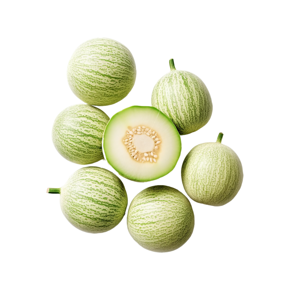 Melons, Melons Png, Transparent Background, AI Generated 27215010 PNG