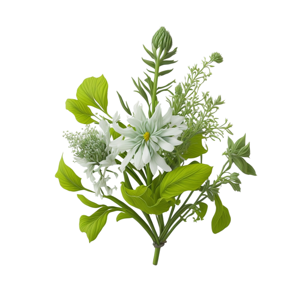 Floral watercolor illustration, Watercolor floral, Ai Generated png