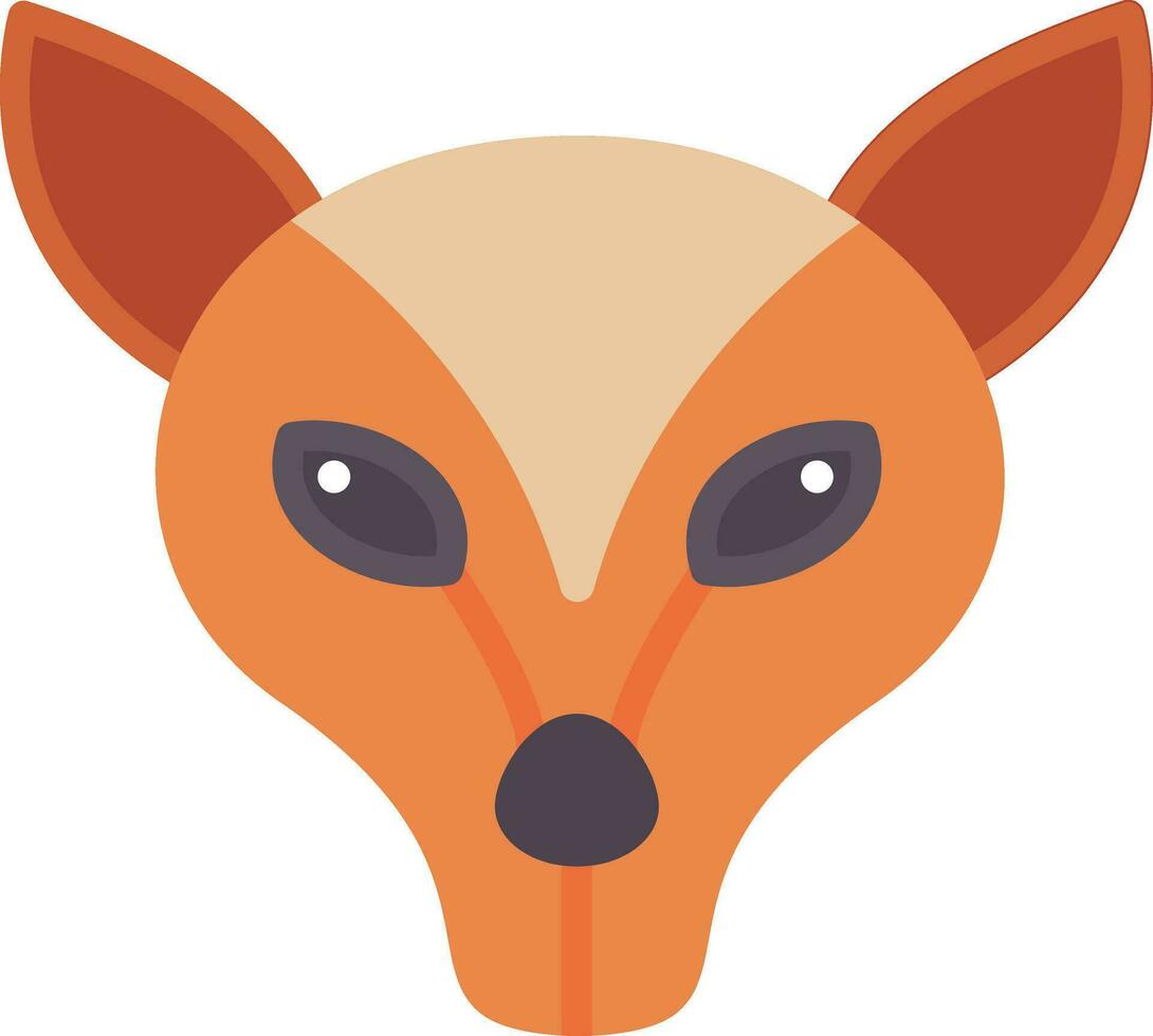 Arctic fox Vector Icon Design