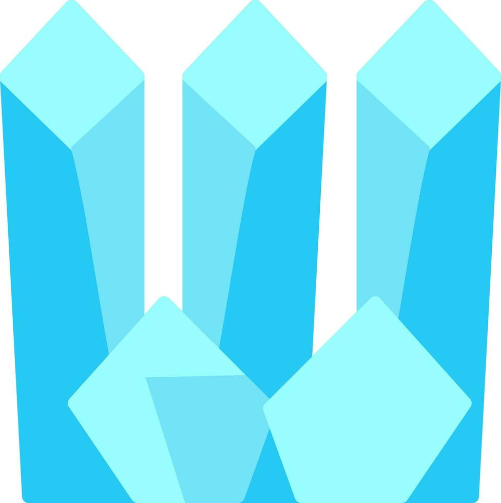 Ice wall Vector Icon Design