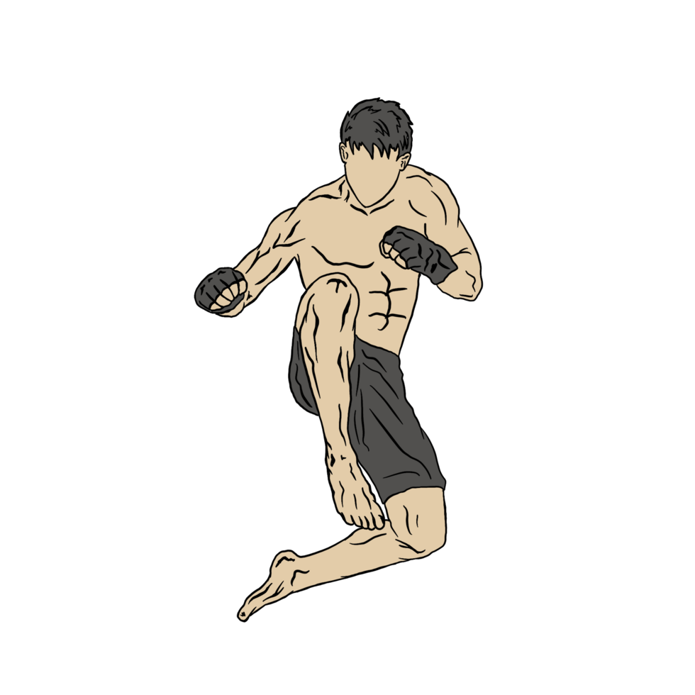Muay Thai Illustration 27216840 PNG muay-thai-illustration-27216840-png