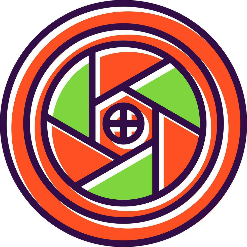 Diaphragm Vector Icon Design